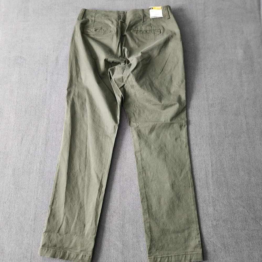 Lee Jeans Women Size 10 Medium Slim Straight‎ Jean Green Pants NWTs